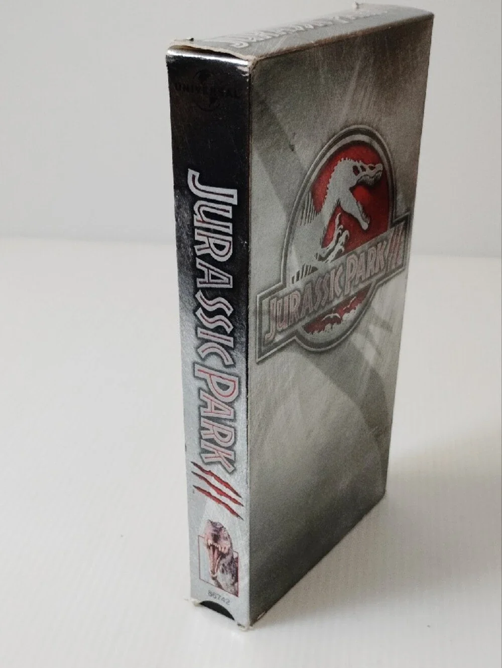 12 For $8 Jurassic Park III VHS Tape with Box - Black and Silver